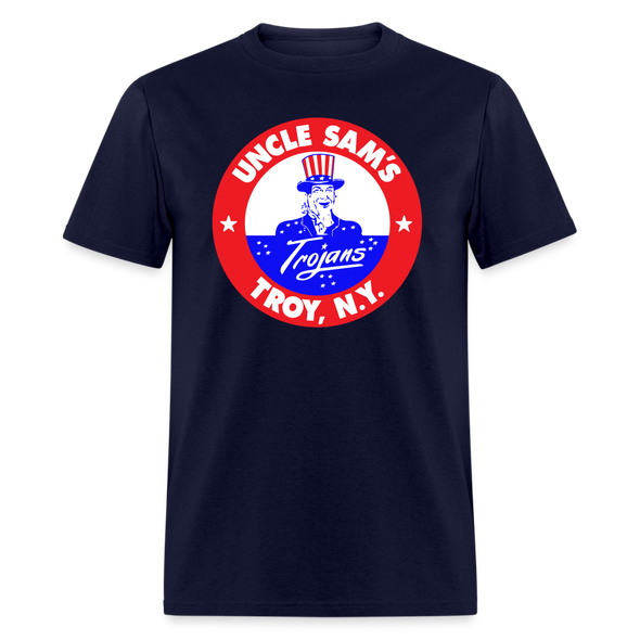 Troy Uncle Sam's Trojans T-Shirt - navy