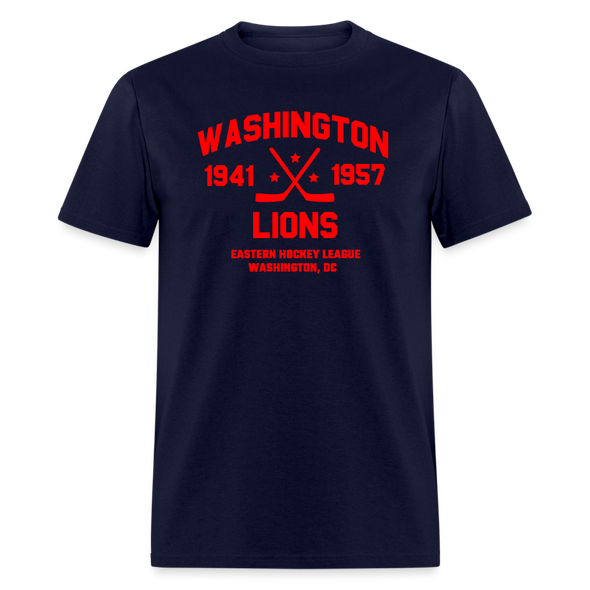 Washington Lions Dated T-Shirt (EHL) - navy