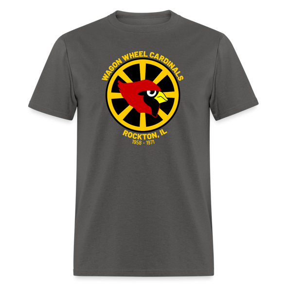 Wagon Wheel Cardinals T-Shirt - charcoal