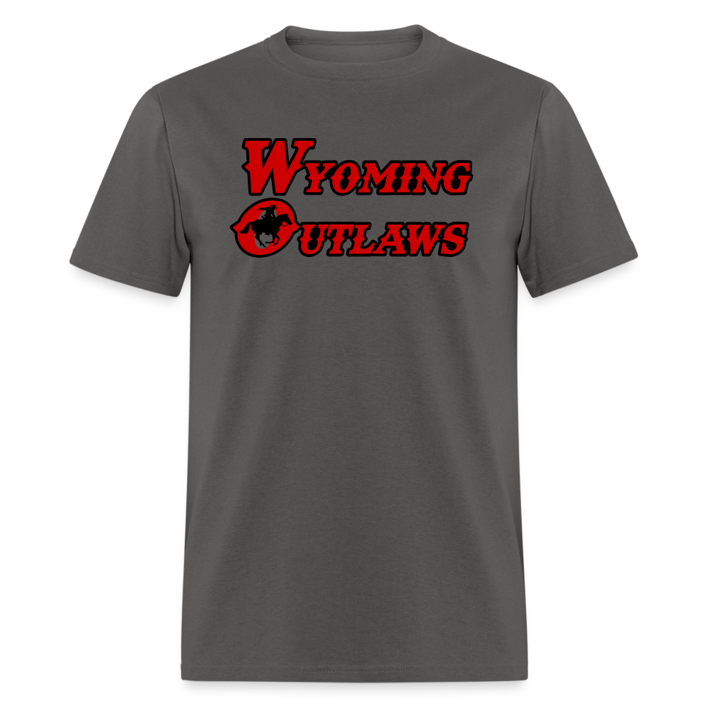 Wyoming Outlaws T-Shirt - charcoal