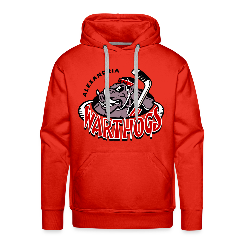 Alexandria Warthogs Hoodie (Premium) - red