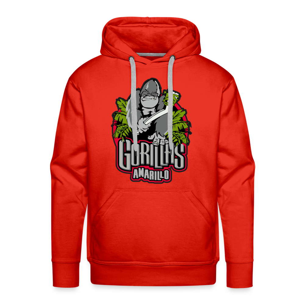 Amarillo Gorillas Hoodie (Premium) - red