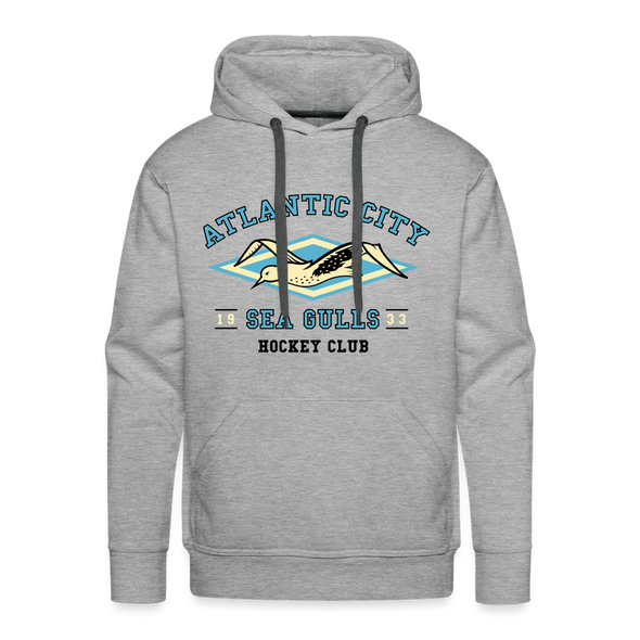 Atlantic City Sea Gulls Hoodie (Premium) - heather grey