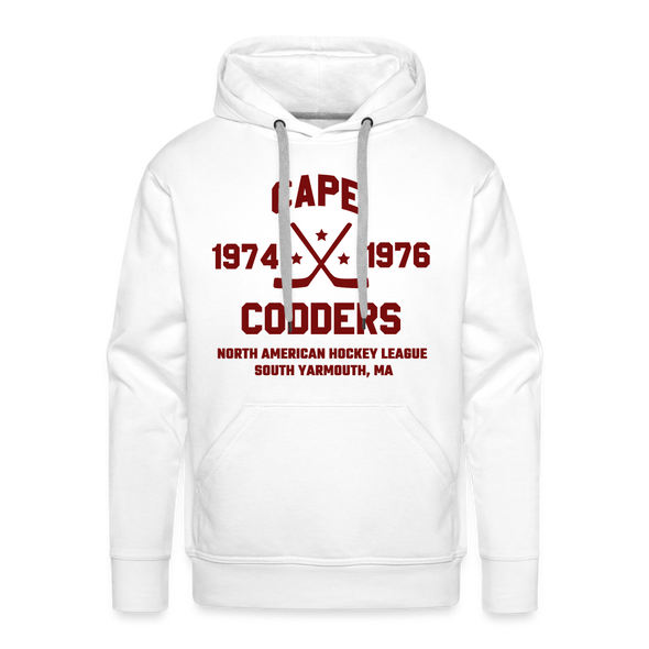 Cape Codders Double Sided Premium Hoodie - white