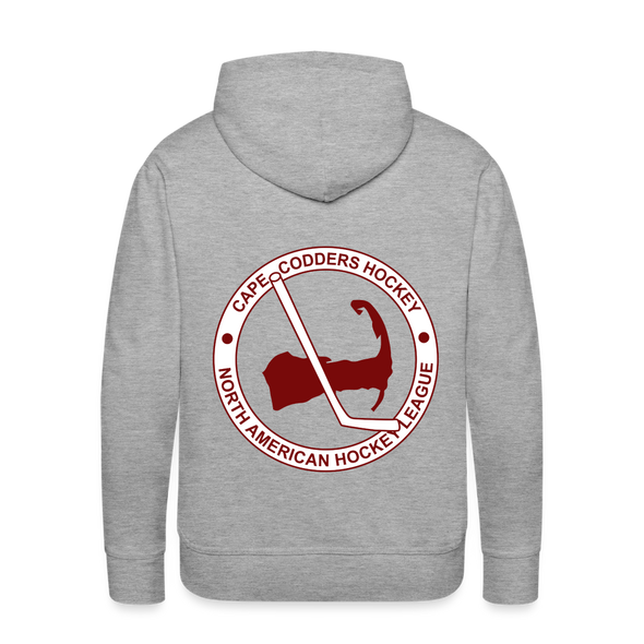 Cape Codders Double Sided Premium Hoodie - heather grey