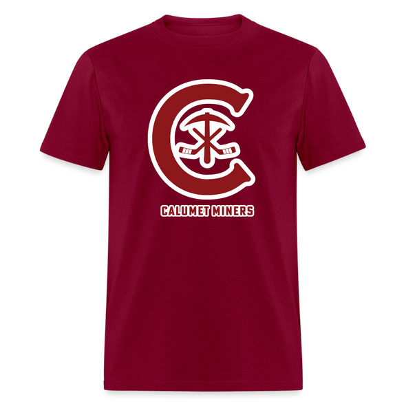 Calumet Miners T-Shirt - burgundy