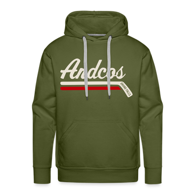Great Falls Andcos Hoodie (Premium) - olive green