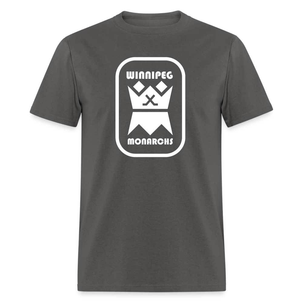 Winnipeg Monarchs Badge T-Shirt - charcoal