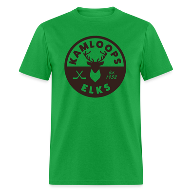 Kamloops Elks T-Shirt - bright green