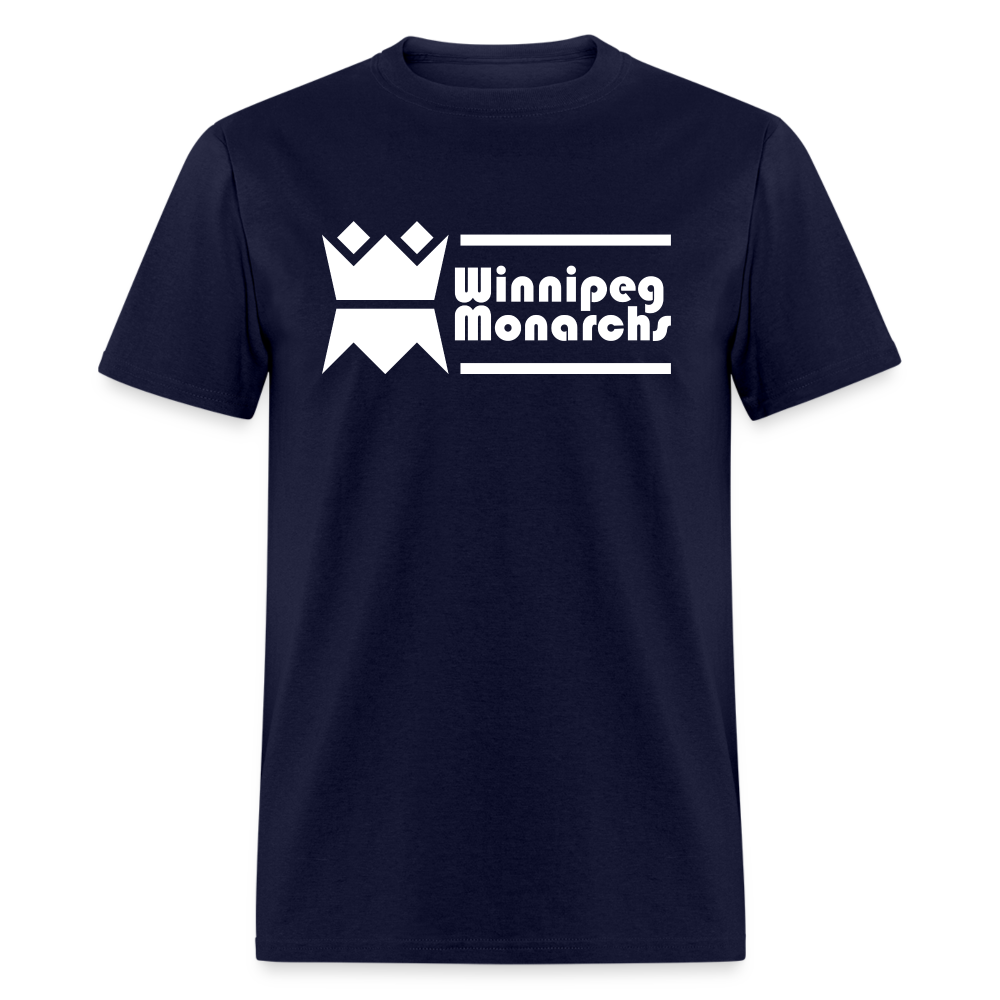 Winnipeg Monarchs Wide T-Shirt - navy