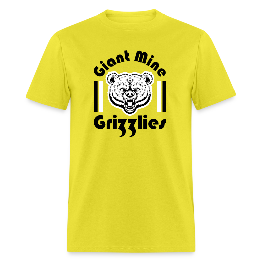 Giant Mine Grizzlies T-Shirt - yellow