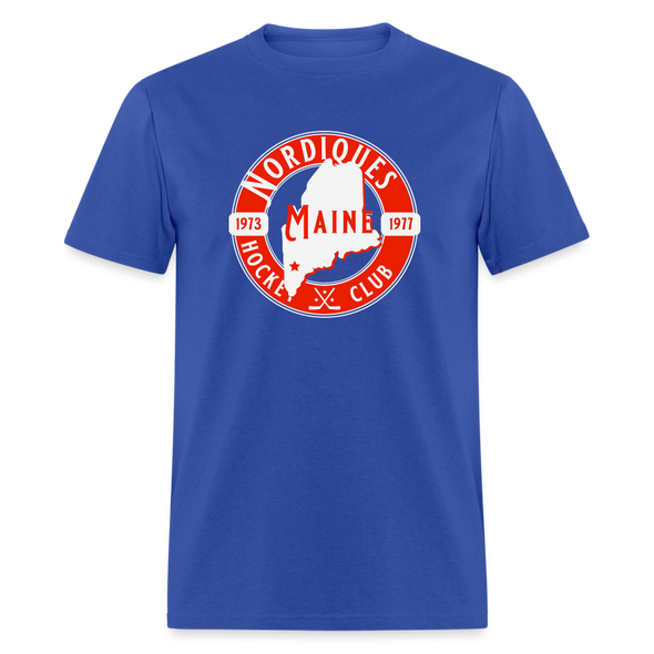 Maine Nordiques T-Shirt - royal blue