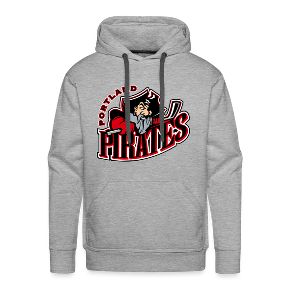 Portland Pirates 2000s Hoodie (Premium) - heather grey