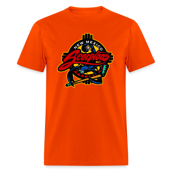 New Mexico Scorpions 1990s T-Shirt - orange