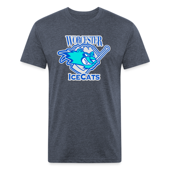 Worcester IceCats T-Shirt (Premium Tall 60/40) - heather navy