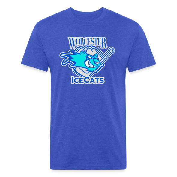 Worcester IceCats T-Shirt (Premium Tall 60/40) - heather royal