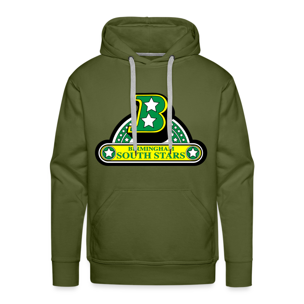 Birmingham South Stars Logo Hoodie (Premium) - olive green