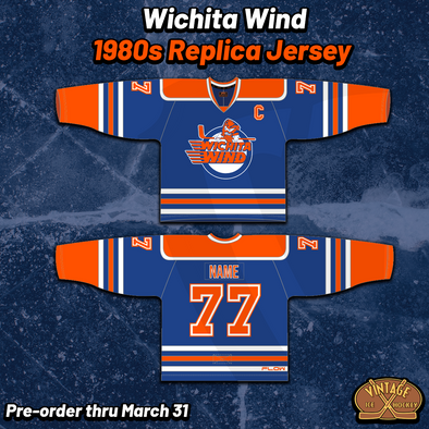 Wichita Wind 80s Replica Jersey (CUSTOM - PRE-ORDER)