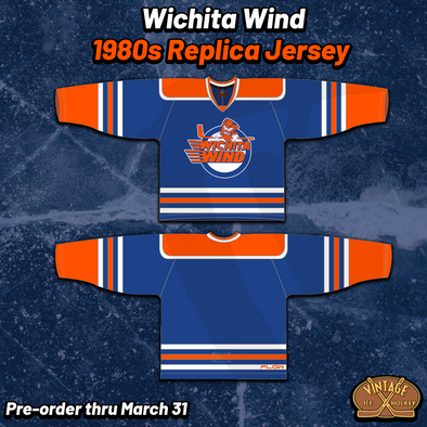 Wichita Wind 80s Replica Jersey (BLANK - PRE-ORDER)