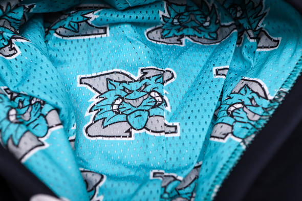 Worcester IceCats Black Performance Hoodie