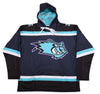 Worcester IceCats Black Performance Hoodie