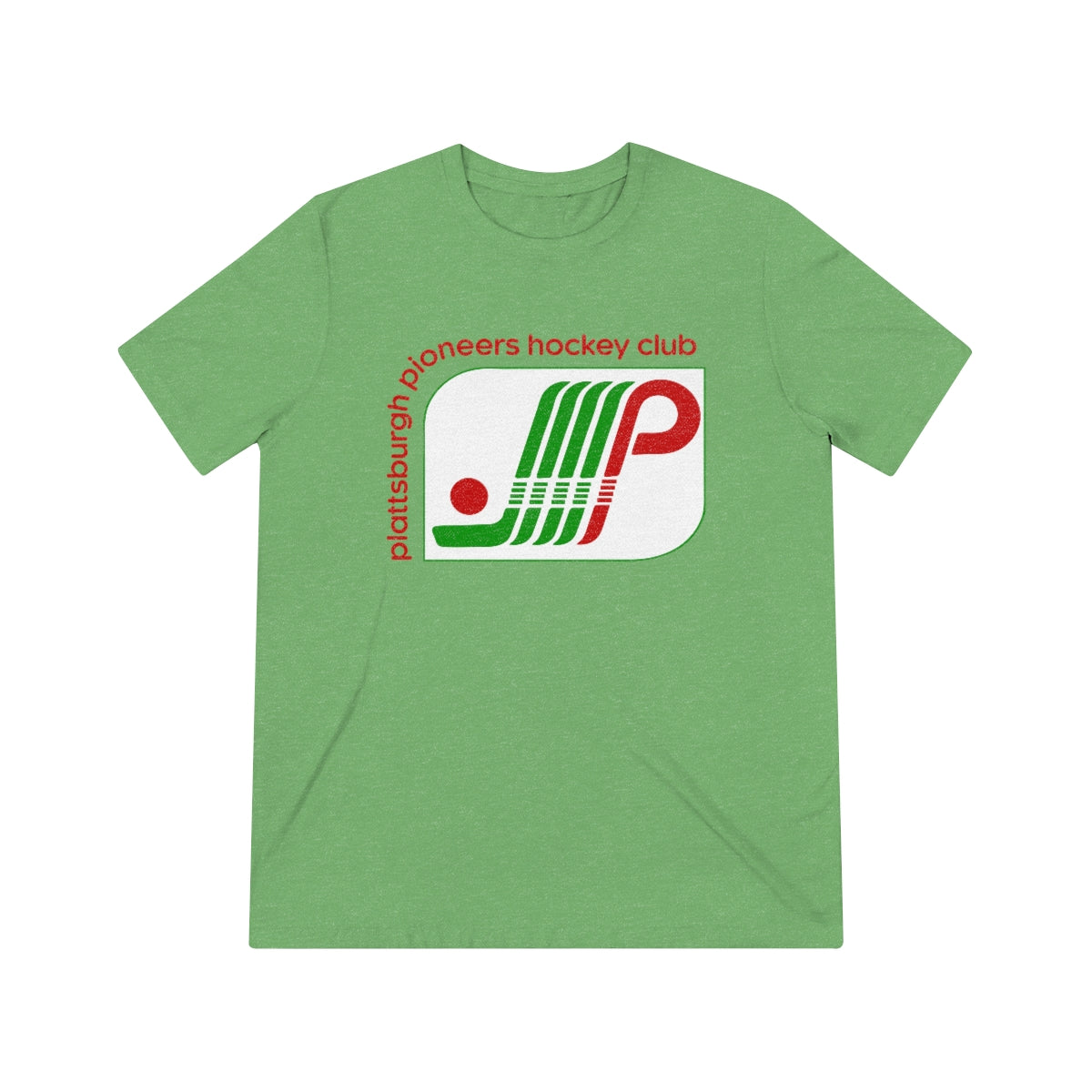 Plattsburgh Pioneers T-Shirt (Tri-Blend Super Light)