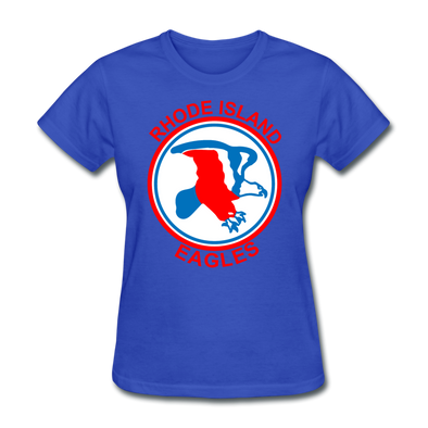 Rhode Island Eagles Logo Women's T-Shirt (EHL) - royal blue