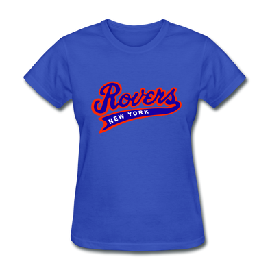 New York Rovers Logo Women's T-Shirt (EHL) - royal blue