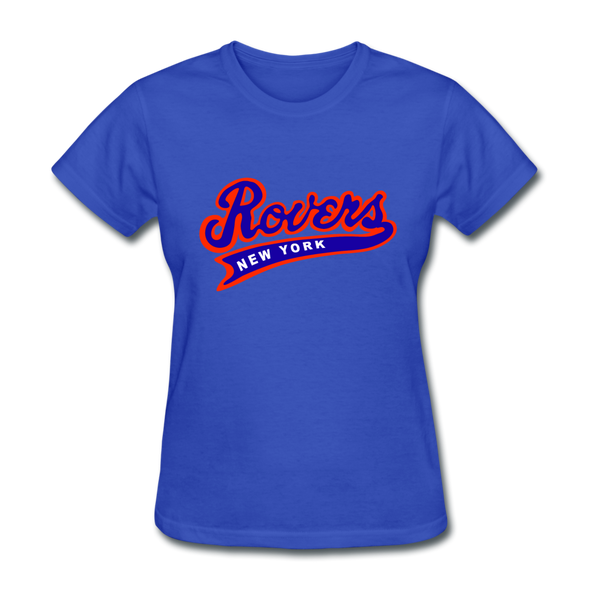 New York Rovers Logo Women's T-Shirt (EHL) - royal blue