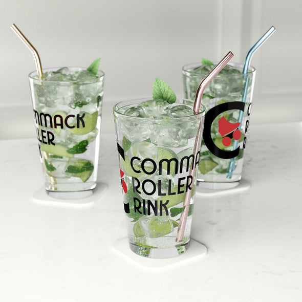 Commack Roller Rink Pint Glass