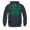 Long Island Cougars Double Sided Premium Hoodie (NAHL) - navy