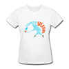 Tidewater Sharks Logo Women's T-Shirt (SHL) - white