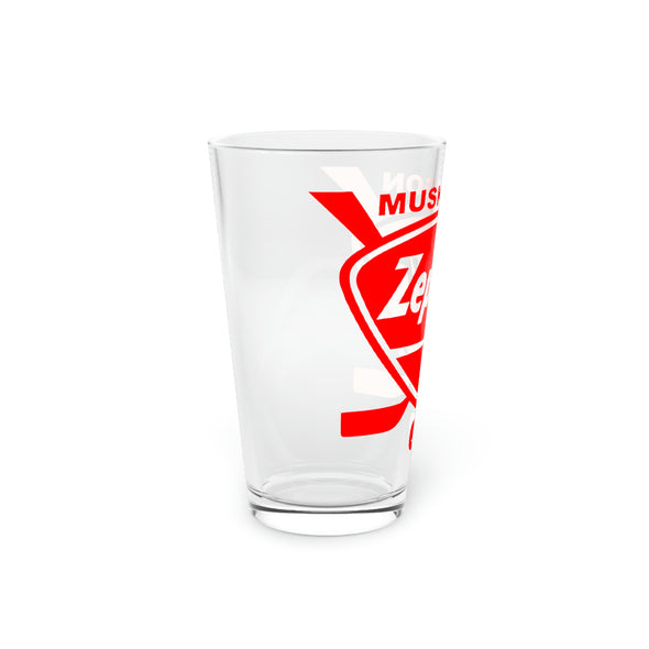 Muskegon Zephyrs Pint Glass
