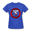 Albuquerque Six Guns Text Logo Women's T-Shirt (CHL) - royal blue