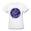 Johnstown Blue Birds Logo Women's T-Shirt (EHL) - white