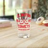Clinton Comets Pint Glass