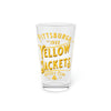 Pittsburgh Yellow Jackets Text Pint Glass