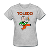 Toledo Buckeyes Logo Women's T-Shirt (EHL) - heather gray