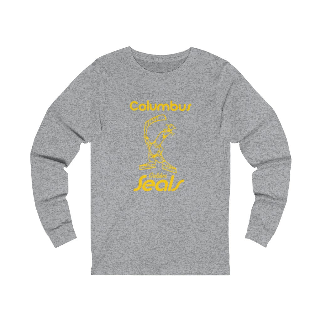 Columbus Golden Seals Long Sleeve Shirt