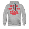 Clinton Comets Double Sided Premium Hoodie (EHL) - heather gray