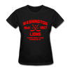 Washington Lions Dated Women's T-Shirt (EHL) - black