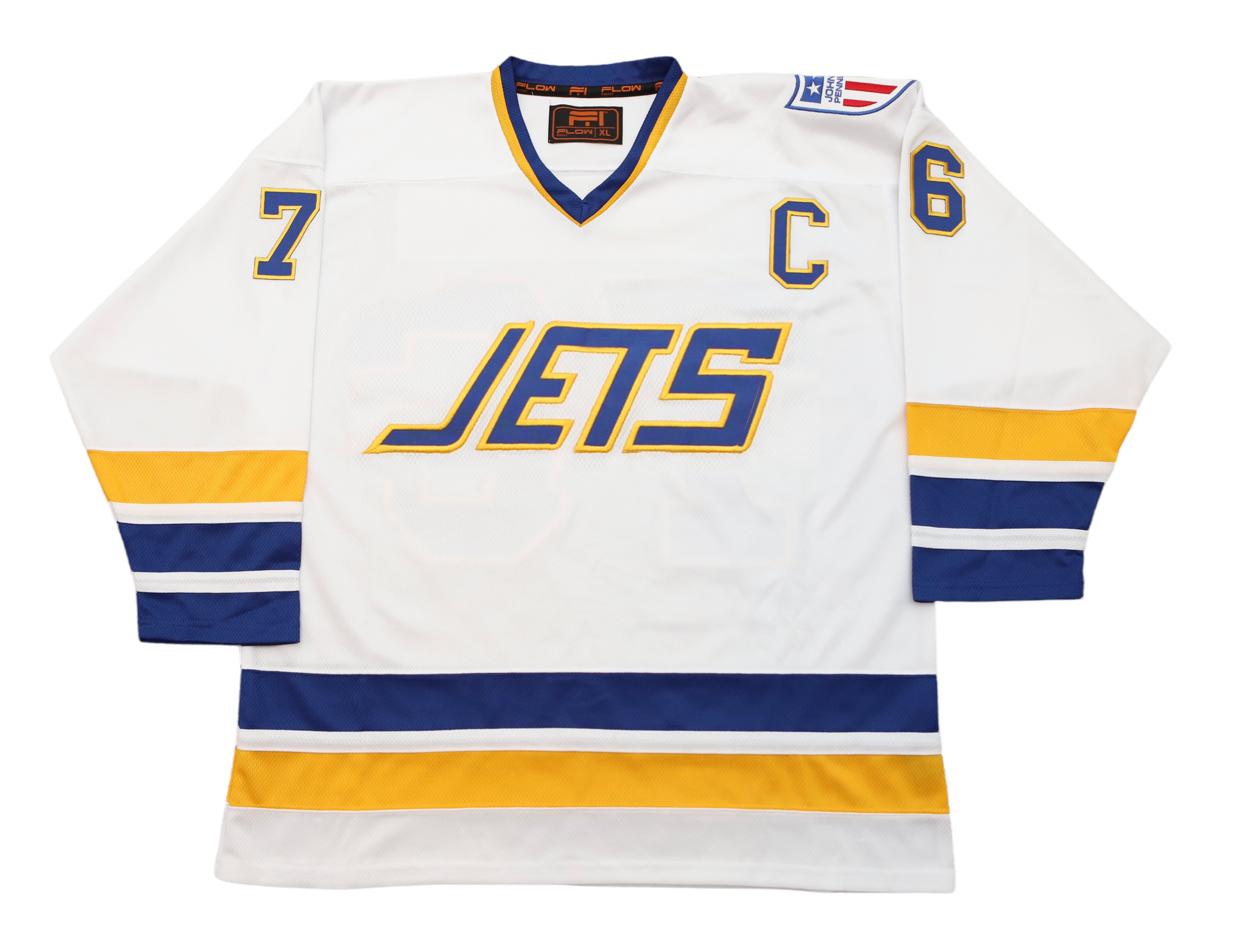 Vintage Winnipeg Jets CCM Sewn Hockey Jersey Adult Size Small 