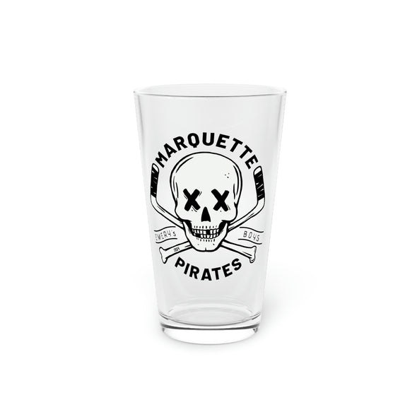 Marquette Pirates Pint Glass