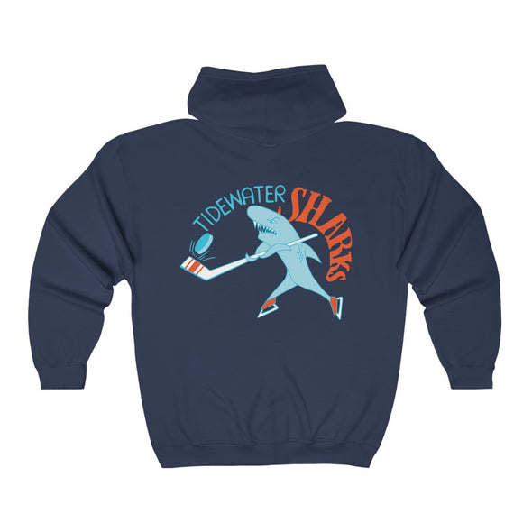Tidewater Sharks Hoodie (Zip)