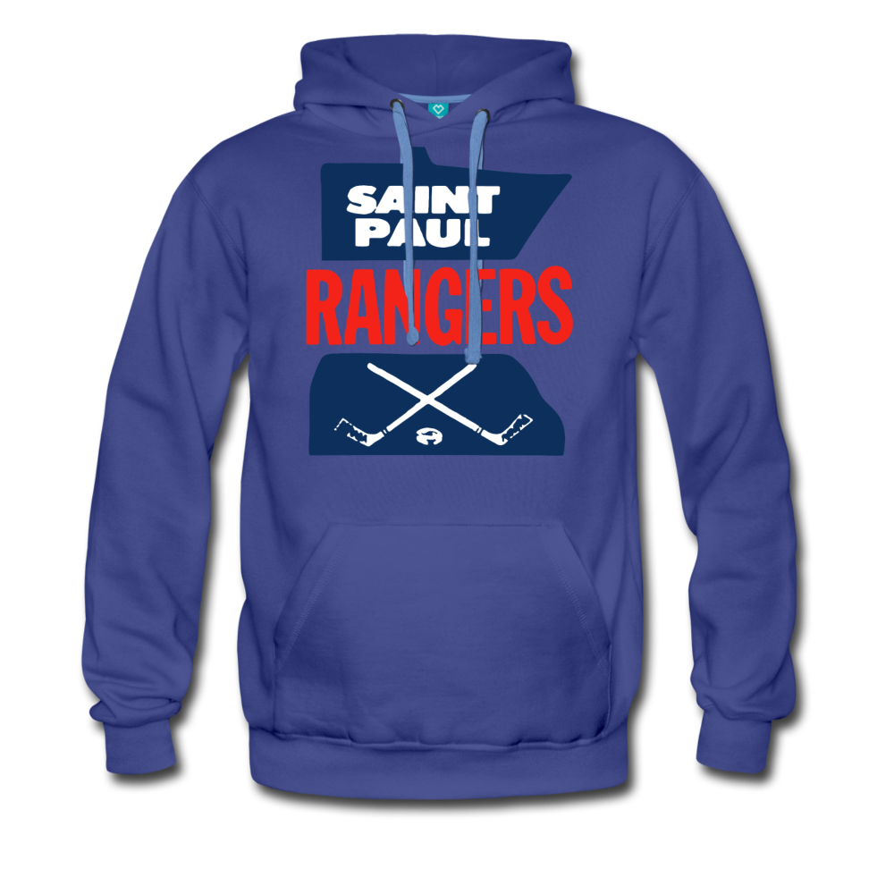Saint Paul Rangers Logo Hoodie (CHL) - royalblue