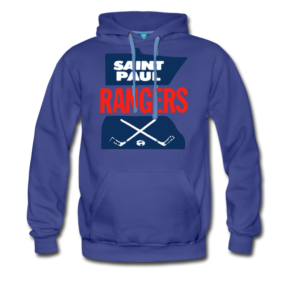 Saint Paul Rangers Logo Hoodie (CHL) - royalblue
