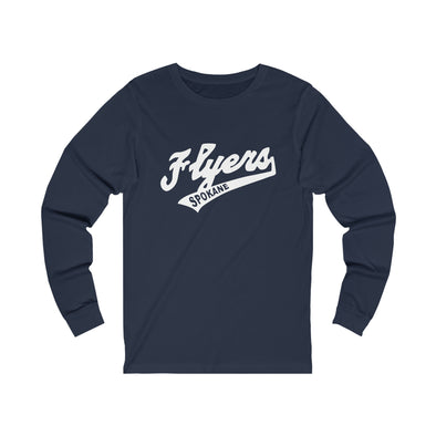Spokane Flyers Script Long Sleeve Shirt