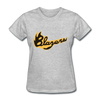 Syracuse Blazers Logo Women's T-Shirt (EHL & NAHL) - heather gray
