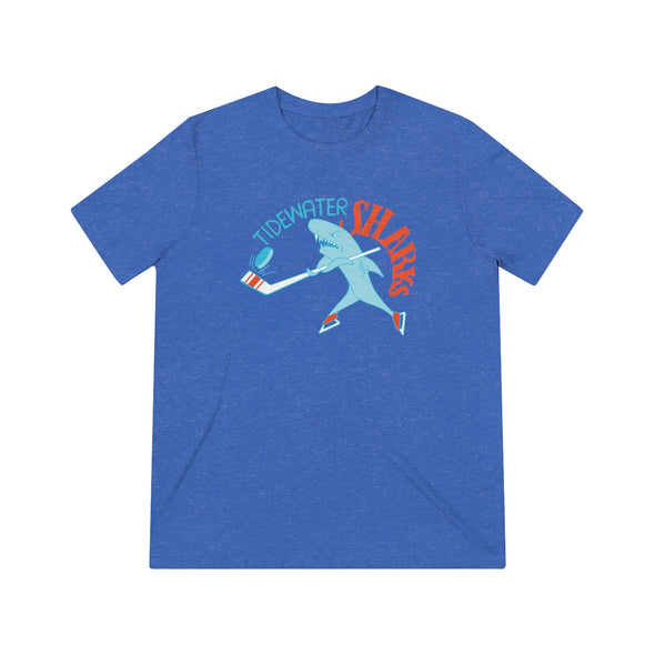 Tidewater Sharks T-Shirt (Tri-Blend Super Light)