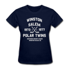 Winston-Salem Polar Twins Dated Women's T-Shirt (SHL) - navy